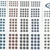 Epoxy Eyes Mix Pack 400pc -Fishing Specialty Store 3D20eyes20mix20pack