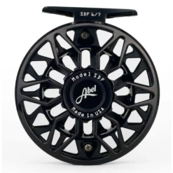 Fishing Specialty Store -Fishing Specialty Store Abel SDF Black Ported 56 Reel ABEL SDFBK 56 abel sdf black 600x