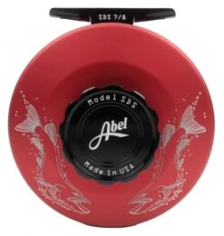 Fishing Specialty Store -Fishing Specialty Store Abel SDS Pike Red Custom Reel ABEL CUSTOMPIKERED XXX dsc03017 bewerkt