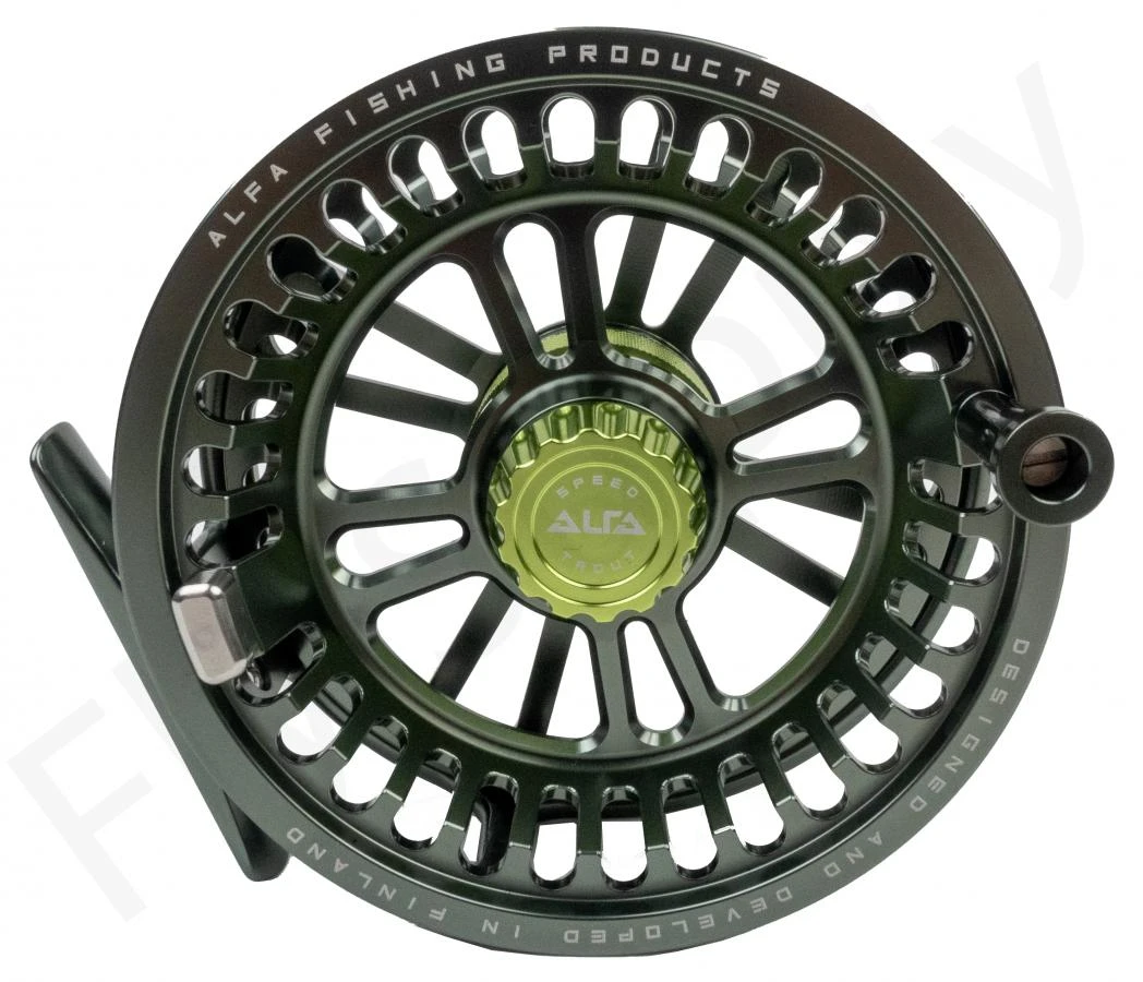 Alfa Arctic Speed Fly Reel Gun Smoke 6 Alfa Arctic Speed Fly Reel Gun Smoke - Image 4