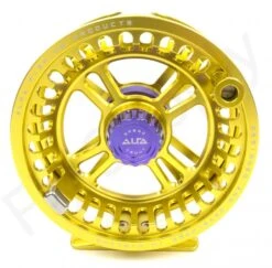 Alfa Arctic Speed Fly Reel Honey Yellow -Fishing Specialty Store Alfa Arctic Speed Fly Reel Honey Yellow ALFA SPEEDHONYEL XXX dsc04306