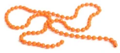 Bauer Bead Chain Eyes Medium 4mm -Fishing Specialty Store Bauer Bead Chain Eyes Medium 4mm CB11 XXX fluo orange