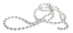 Bauer Bead Chain Eyes Medium 4mm -Fishing Specialty Store Bauer Bead Chain Eyes Medium 4mm CB11 XXX silver