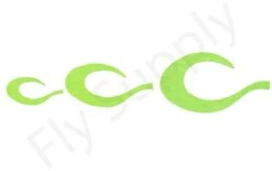 Curly Wiggle Tails Green/Chartreuse