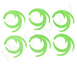 Dragon Tails Medium 6pc Original Pacchiarini’s -Fishing Specialty Store Dragon Tails Medium 6pc Original Pacchiarinis FSTYING DTM X dsc09703 bewerkt