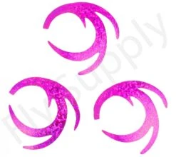 Dragon Tails XXL 3pc Original Pacchiarini’s -Fishing Specialty Store Dragon Tails XXL 3pc Original Pacchiarinis FSTYING DTXXL X holographic pink