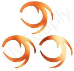 Dragon Tails XXL 3pc Original Pacchiarini’s -Fishing Specialty Store Dragon Tails XXL 3pc Original Pacchiarinis FSTYING DTXXL X orange