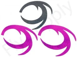 Dragon Tails XXL 3pc Original Pacchiarini’s -Fishing Specialty Store Dragon Tails XXL 3pc Original Pacchiarinis FSTYING DTXXL X xxl pink black