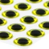 3D Epoxy Eyes Metalic Chartreuse 20pc -Fishing Specialty Store Epoxy20Met20Charteuse