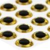 3D Epoxy Eyes Holographic Gold 20pc 2 3D Epoxy Eyes Holographic Gold 20pc -Fishing Specialty Store EpoxyHolo20Gold