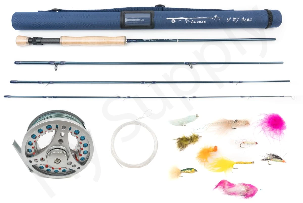 Euro Flies Access Seatrout & Perch Complete Set #7 – 9ft 3 Euro Flies Access Seatrout & Perch Complete Set #7 – 9ft