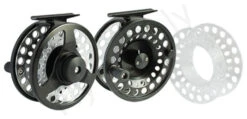 Euro Flies Cassette Black Reel Incl 4 Spare Spools -Fishing Specialty Store Euro Flies Cassette Black Reel Incl 4 Spare Spools EF CASBKREEL XXX dp cassette