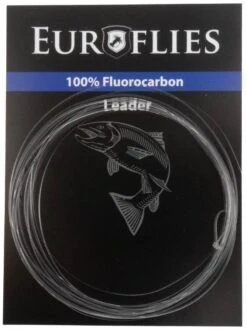Euro Flies Fluorocarbon Tapered Leader 9ft
