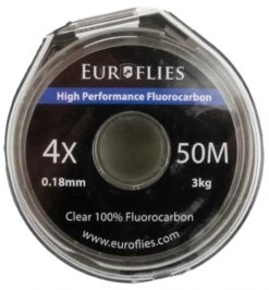 Euro Flies Fluorocarbon Tippet 50 Meter 11 Euro Flies Fluorocarbon Tippet 50 Meter -Fishing Specialty Store Euro Flies Fluorocarbon Tippet 50 Meter EF FCTIPPET XXX dsc08230 bewerkt