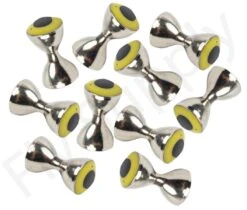 Euro Flies Heavyweight Brass Dumbbell Eyes 10pc 12 Euro Flies Heavyweight Brass Dumbbell Eyes 10pc -Fishing Specialty Store Euro Flies Heavyweight Brass Dumbbell Eyes 10pc EF BRASSDUMBEYE XXX heavyweight dumbbell eyes 10pc yel 2