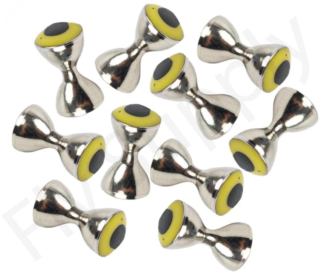Euro Flies Heavyweight Brass Dumbbell Eyes 10pc 7 Euro Flies Heavyweight Brass Dumbbell Eyes 10pc - Image 5