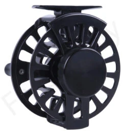 Euro Flies Open Frame Large Arbour Reel Black