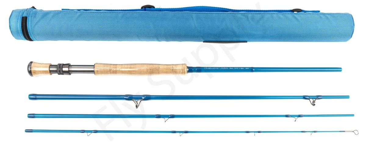 Euro Flies Predator Glass #8 Rod 4pc 3 Euro Flies Predator Glass #8 Rod 4pc