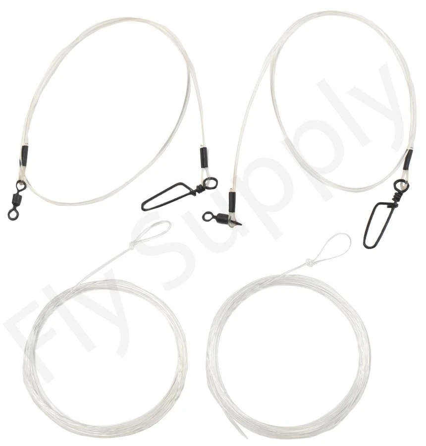 Euro Flies Predator Leader Set With Fluorocarbon Bite Guards 3 Euro Flies Predator Leader Set With Fluorocarbon Bite Guards