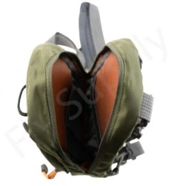 Euro Flies Vertical Chest Pack Olive -Fishing Specialty Store Euro Flies Vertical Chest Pack Olive EF VCHECSTPACK dsc06788