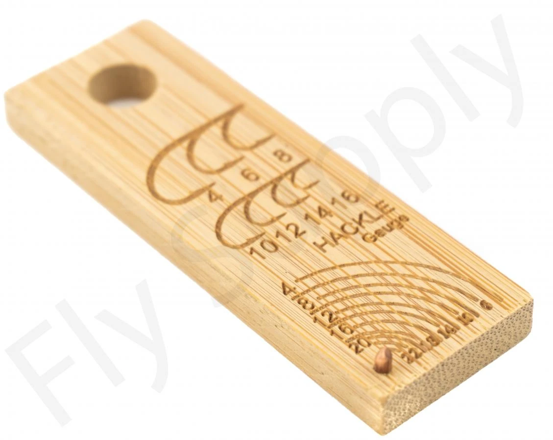 Euro Flies Wooden Hackle Gauge 4 Euro Flies Wooden Hackle Gauge - Image 2