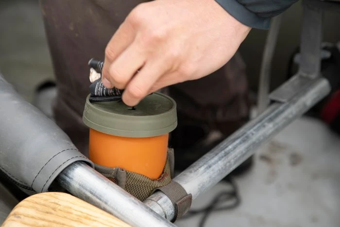 Fishpond Largemouth PIOPOD Microtrash Container Cutthroat Orange 8 Fishpond Largemouth PIOPOD Microtrash Container Cutthroat Orange - Image 6