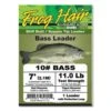 Frog Hair Bass & Pike Leader 7ft -Fishing Specialty Store Frog Hair Bass Leader
