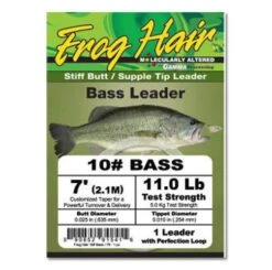 Frog Hair Bass & Pike Leader 7ft