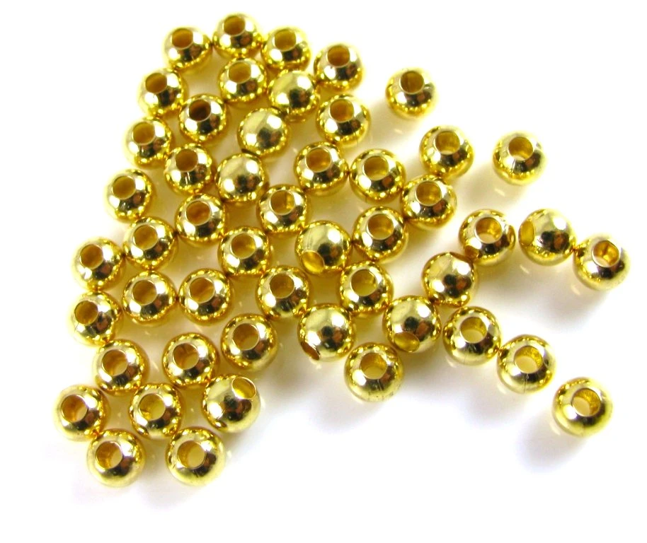 Gold Beads 100pc 3 Gold Beads 100pc