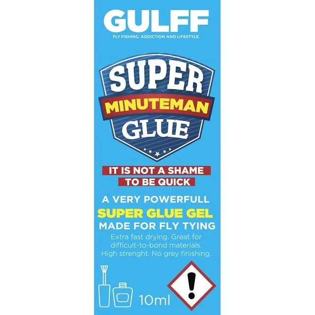 Gulff Minuteman Super Glue Gel 10ml 3 Gulff Minuteman Super Glue Gel 10ml