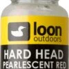 Loon Hard Head Red Pearlescent -Fishing Specialty Store HHPRed 300dpi