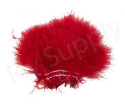 Hareline Blood Quill Marabou -Fishing Specialty Store Hareline Blood Quill Marabou HAREBQM X red