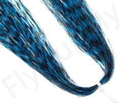 Hedron Barred Flashabou Magnum -Fishing Specialty Store Hedron Barred Flashabou Magnum HDRN 3401 X flu blue black 3404 bewerkt