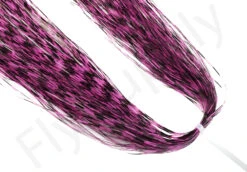 Hedron Barred Flashabou Magnum -Fishing Specialty Store Hedron Barred Flashabou Magnum HDRN 3401 X flu pink black 3402 bewerkt