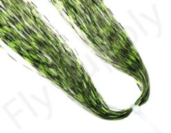 Hedron Barred Flashabou Magnum -Fishing Specialty Store Hedron Barred Flashabou Magnum HDRN 3401 X flu yellow black 3405 bewerkt