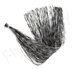 Hedron Flashabou Grizzly Barred -Fishing Specialty Store Hedron Flashabou Grizzly Barred HDRN 7102 X clear black 7106