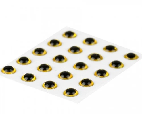 Epoxy Eyes Holographic Gold 20pc 5 Epoxy Eyes Holographic Gold 20pc - Image 3