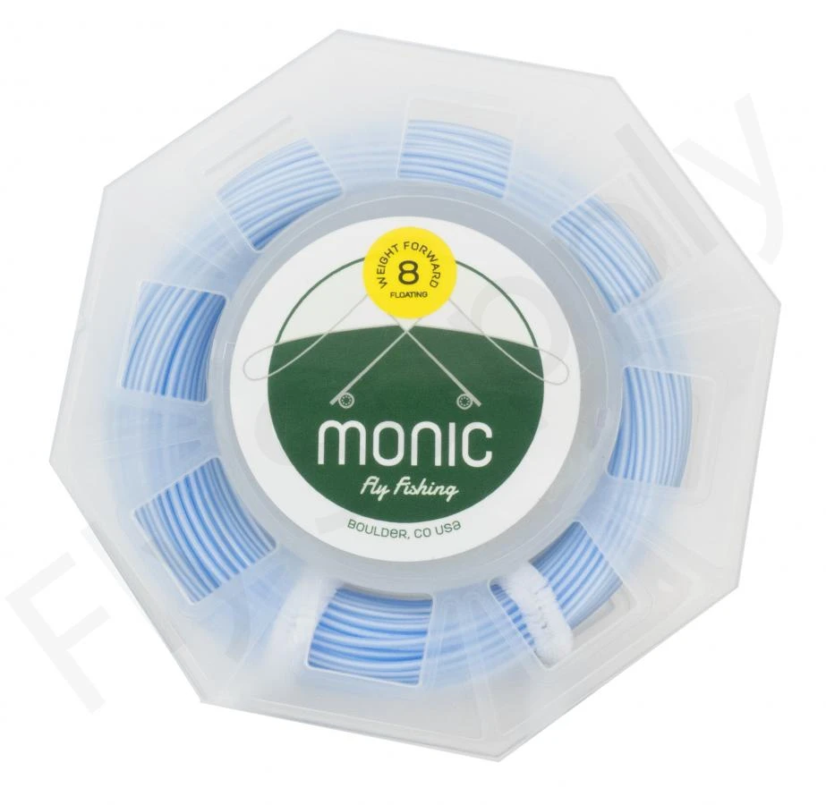 Monic Icicle Sky Blue Floating Fly Line 4 Monic Icicle Sky Blue Floating Fly Line - Image 2