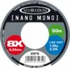 Vision Nano Mono Tippet -Fishing Specialty Store Nano 8X tippet ORIG