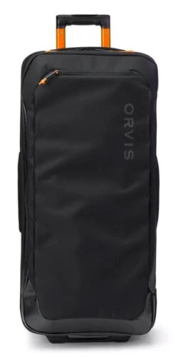 Orvis Trekkage LT Adventure 80L Roller Bag Black -Fishing Specialty Store Orvis Trekkage LT Adventure 80L Roller Bag Black 3E0N1000 3e0n1023walt4 w