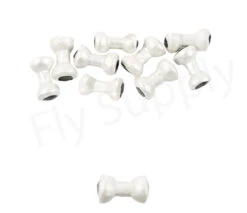 Painted Lead Eyes Pearl/Black -Fishing Specialty Store Painted Lead Eyes PearlBlack 37 137XX x small