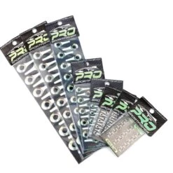 Pro Sportfisher Tabbed Eyes Yellow/Silver