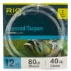 RIO Tapered Tarpon Leader 2 Pack -Fishing Specialty Store RIO Tapered Tarpon Leader 2 pack 12 4058 XXX riotarponleader
