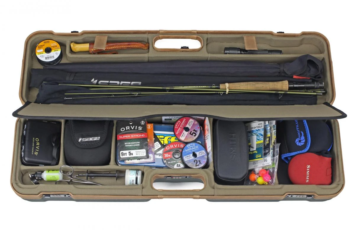 Sea Run Cases Expedition Classic Fly Fishing Rod And Reel Travel Case 4 Sea Run Cases Expedition Classic Fly Fishing Rod And Reel Travel Case - Image 2