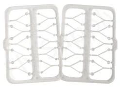 Stonfo Shrimp Eyes Plastic V Type 20pc -Fishing Specialty Store Stonfo Shrimp Eyes Plastic V Type 20pc STONFO 598 X stonfo 598 1