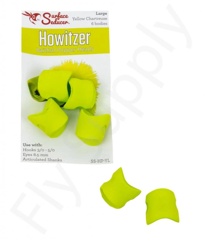 Surface Seducer Howitzer Baitfish Popper Heads 3 Surface Seducer Howitzer Baitfish Popper Heads