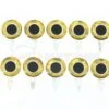 Funky Tab Eyes Gold/Silver 10pc