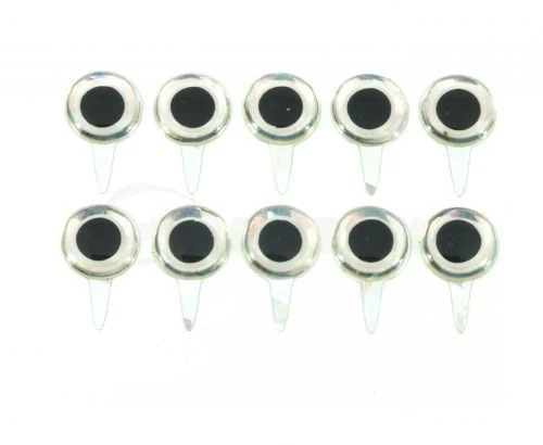 Funky Tab Eyes Mirage/White 10pc 5 Funky Tab Eyes Mirage/White 10pc - Image 3