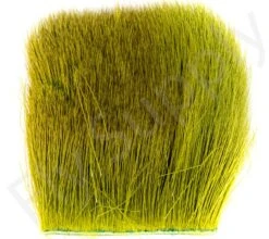 Tanned Deer Body Hair -Fishing Specialty Store Tanned deer body hair 50 43XXX olive green