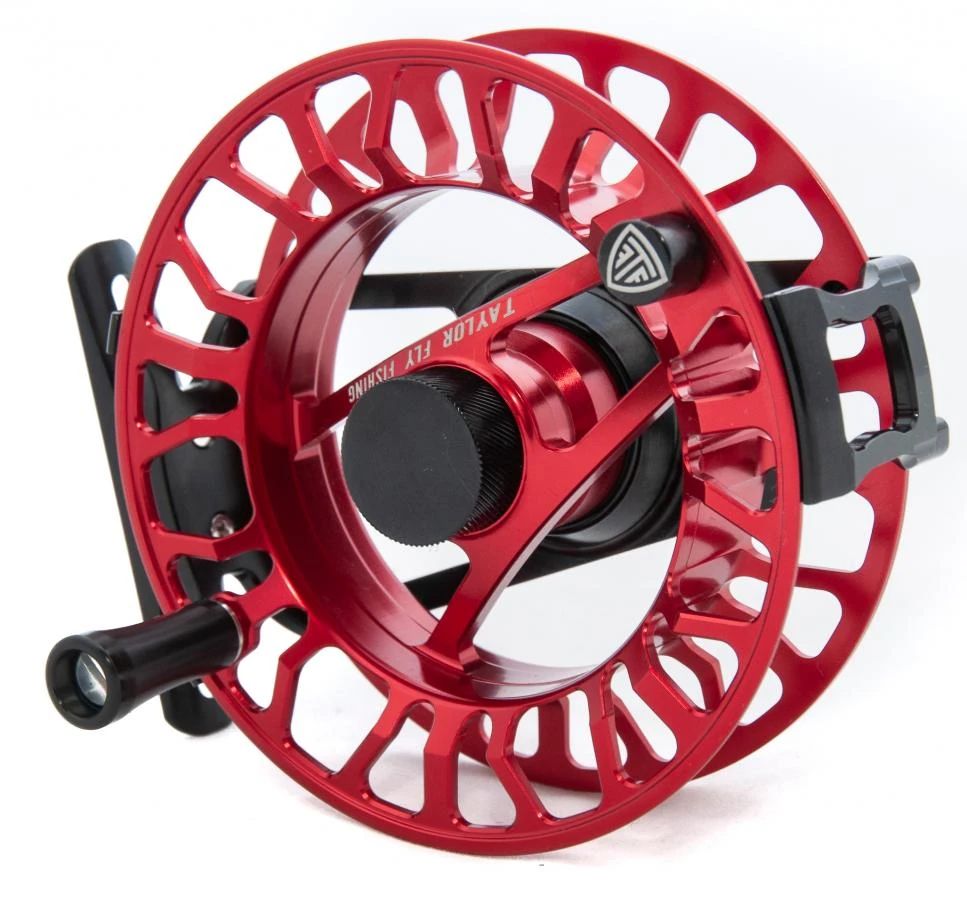 Taylor Elemnt Fly Reel Ruby Red 4 Taylor Elemnt Fly Reel Ruby Red - Image 2